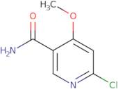 6-Chloro-4-methoxypyridine-3-carboxamide