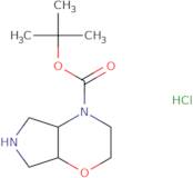 tert-Butyl rel-(4aS,7aR)-hexahydropyrrolo[3,4-b][1,4]oxazine-4(4aH)-carboxylate