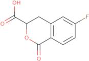 6-Fluoro-1-oxo-3,4-dihydro-1H-2-benzopyran-3-carboxylic acid