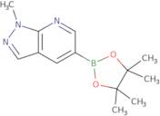 1-methyl-5-(4,4,5,5-tetramethyl-1,3,2-dioxaborolan-2-yl)pyrazolo[3,4-b]pyridine