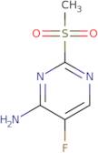 5-Fluoro-2-(methylsulfonyl)pyrimidin-4-amine