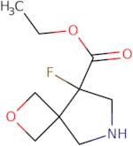 Ethyl 8-fluoro-2-oxa-6-azaspiro[3.4]octane-8-carboxylate