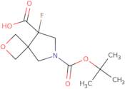 6-[(tert-Butoxy)carbonyl]-8-fluoro-2-oxa-6-azaspiro[3.4]octane-8-carboxylic acid