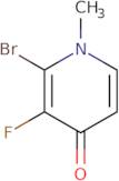 2-Bromo-3-fluoro-1-methylpyridin-4(1H)-one