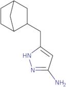 5-(2-Bicyclo[2.2.1]heptanylmethyl)-1H-pyrazol-3-amine