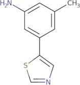 3-Methyl-5-(1,3-thiazol-5-yl)aniline