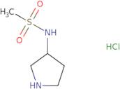 N-[(3S)-Pyrrolidin-3-yl]methanesulfonamide hydrochloride