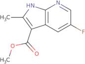 Methyl 5-fluoro-2-methyl-1H-pyrrolo[2,3-b]pyridine-3-carboxylate