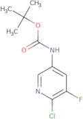 tert-Butyl N-(6-chloro-5-fluoropyridin-3-yl)carbamate