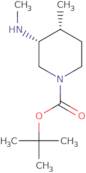 tert-Butyl (3R,4R)-4-methyl-3-(methylamino)piperidine-1-carboxylate