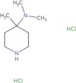 N,N,4-Trimethylpiperidin-4-amine dihydrochloride