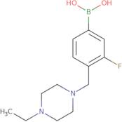 4-((4-Ethylpiperazin-1-yl)methyl)-3-fluorophenylboronic acid