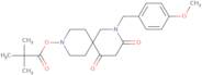 2-[(4-Methoxyphenyl)methyl]-3,5-dioxo-2,9-diazaspiro[5.5]undecan-9-yl 2,2-dimethylpropanoate