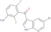 3-{5-bromo-1H-pyrrolo[2,3-b]pyridine-3-carbonyl}-2,4-difluoroaniline