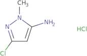 3-chloro-1-methyl-1h-pyrazol-5-amine hcl