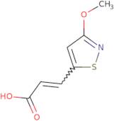 (2E)-3-(3-Methoxy-1,2-thiazol-5-yl)prop-2-enoic acid