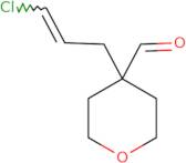 4-[(E)-3-Chloroprop-2-enyl]oxane-4-carbaldehyde