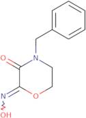 (2Z)-4-Benzyl-2-(hydroxyimino)morpholin-3-one