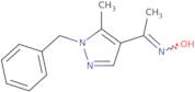 N-[1-(1-Benzyl-5-methyl-1H-pyrazol-4-yl)ethylidene]hydroxylamine