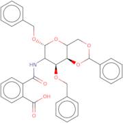 1,3-Di-O-benzyl-4,6-O-benzylidene-2-(2-carboxybenzimido)-2-deoxy-b-D-glucopyranoside