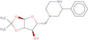 5-Deoxy-1,2-O-isopropylidene-5-(3-phenylpiperizin-1-yl)-a-D-xylofuranose