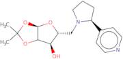 5-Deoxy-1,2-O-isopropylidene-5-[(2S-pyridin-4-yl-pyrrolidine)-1-yl]-a-D-xylofuranose