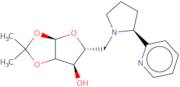 5-Deoxy-1,2-O-isopropylidene-5-[(2S-pyridin-2-yl-pyrrolidine)-1-yl]-a-D-xylofuranose