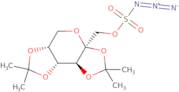 2,3:4,5-Di-O-isopropylidene-b-D-fructopyranose azide sulphate