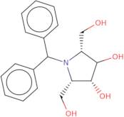 N-Diphenylmethyl 2,5-anhydro-2,5-imino-D-glucitol