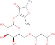 2.5-Dimethyl-4-hydroxy-3(2H)-furanone-b-D-glucoside-6'-malonate