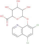 5,7-Dichloro-8-hydroxyquinoline b-D-glucuronide