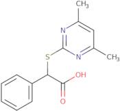 (4,6-Dimethyl-pyrimidin-2-ylsulfanyl)-phenyl-acetic acid