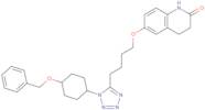 Trans-3,4-dihydro-6-[4-[1-[4-(phenylmethoxy)cyclohexyl]-1H-tetrazol-5-yl]butoxy]-2(1H)-quinolinone