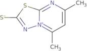 5,â€‹7-â€‹Dimethyl-â€‹2-â€‹thioxo-1,â€‹3,â€‹4-â€‹thiadiazolo[3,â€‹2-â€‹a]â€‹pyrimidin-â€‹4-â€‹ium