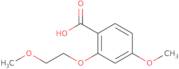 4-Methoxy-2-(2-methoxyethoxy)benzoic acid