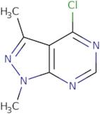 4-Chloro-1,3-dimethyl-1H-pyrazolo[3,4-d]pyrimidine