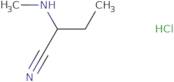 2-(Methylamino)butanenitrile hydrochloride