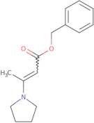 Benzyl (2Z)-3-(pyrrolidin-1-yl)but-2-enoate