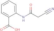 2-(2-Cyanoacetamido)benzoic acid