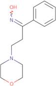 N-[3-(Morpholin-4-yl)-1-phenylpropylidene]hydroxylamine