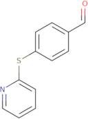 4-(Pyridin-2-ylsulfanyl)benzaldehyde