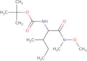 Boc-L-Ile-nme(OMe)