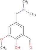 5-Dimethylaminomethyl-2-hydroxy-3-methoxy-benzaldehyde