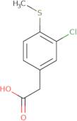 2-(3-Chloro-4-(methylthio)phenyl)acetic acid