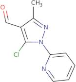 5-Chloro-3-methyl-1-(pyridin-2-yl)-1H-pyrazole-4-carbaldehyde