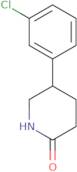 5-(3-Chlorophenyl)-2-piperidone
