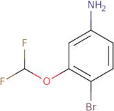 4-Bromo-3-(difluoromethoxy)aniline