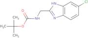 tert-Butyl ((5-chloro-1H-benzo[D]imidazol-2-yl)methyl)carbamate