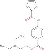 2-(Diethylamino)ethyl 4-(thiophene-2-carboxamido)benzoate