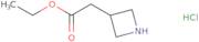 3-azetidineacetic acid ethyl ester hcl